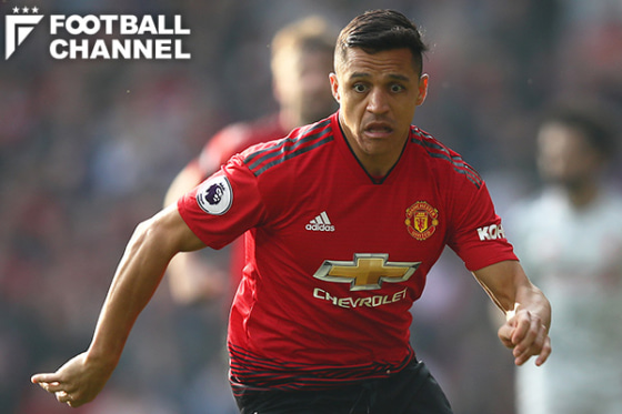 マンチェスター・ユナイテッドに所属したアレクシス・サンチェス