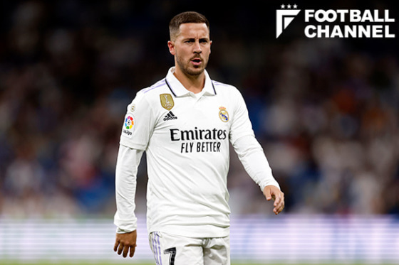 レアル・マドリードに所属したエデン・アザール