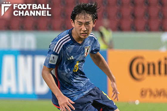 U-17日本代表8番、望月耕平