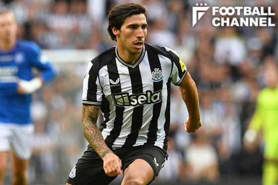 ニューカッスルに加入したサンドロ・トナーリ