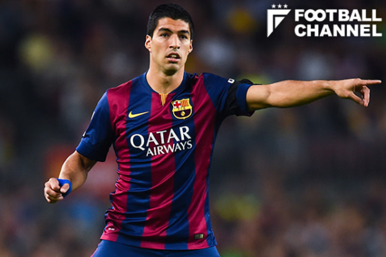 14/15シーズンにバルセロナに加入したルイス・スアレス