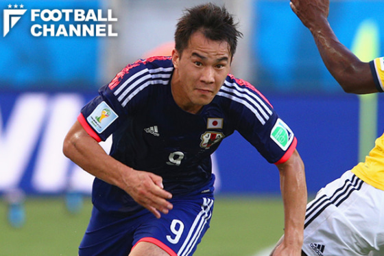 ブラジルワールドカップに出場した岡崎慎司