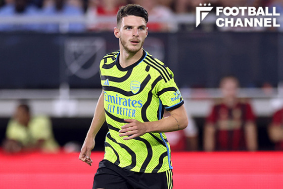 アーセナルに加入したデクラン・ライス