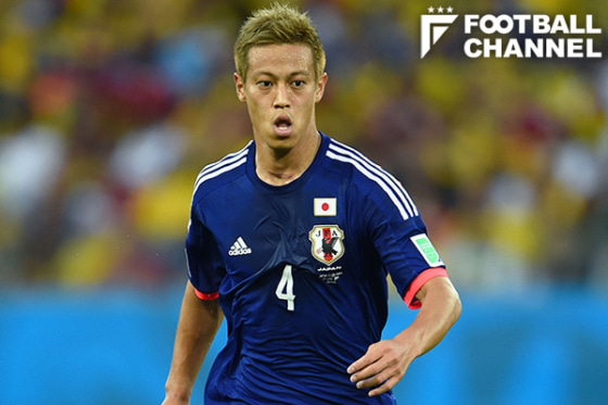 ブラジルワールドカップに出場した本田圭佑