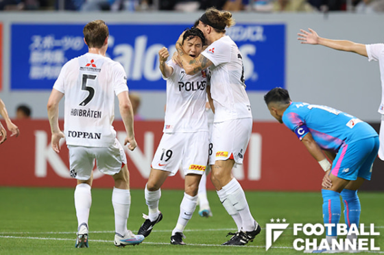 明治安田生命J1リーグ第19節、サガン鳥栖戦でゴールを決めた岩尾憲