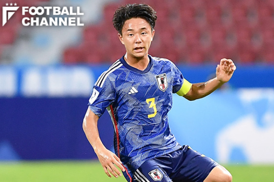 U-17日本代表3番、小杉啓太