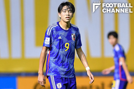 U-17日本代表9番、道脇豊