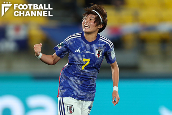 FIFA女子ワールドカップ オーストラリア&ニュージーランド2023・グループC第3節、スペイン女子代表戦で2点目を決めた宮澤ひなた