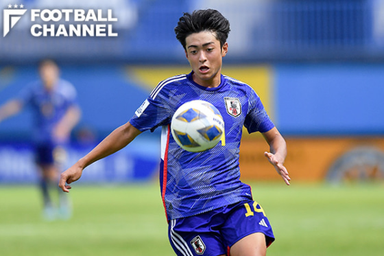 U-17日本代表14番、名和田我空