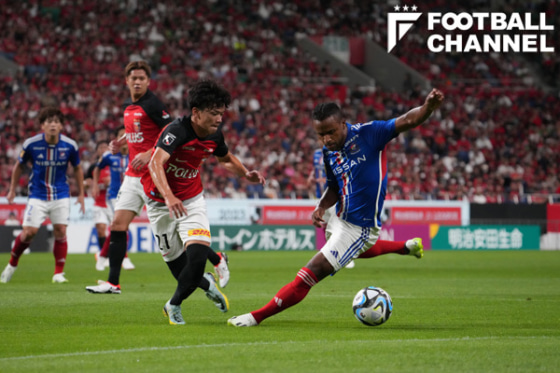 エウベルら横浜F・マリノス攻撃陣を封じた浦和レッズの大久保智明