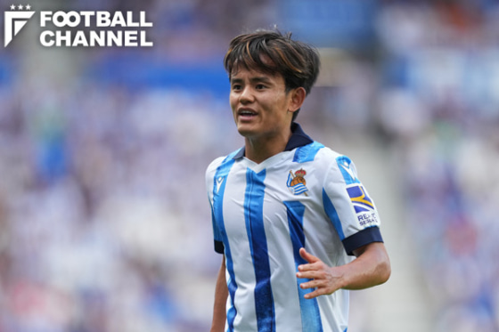 ジローナ戦で今季初ゴールを決めた久保建英