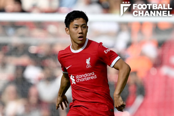 リバプールデビューを果たした遠藤航