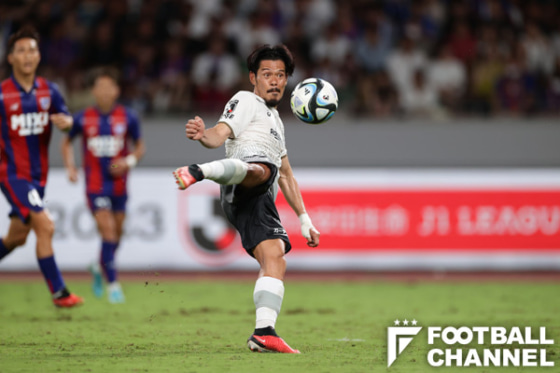 同点ゴールを決めたヴィッセル神戸MF山口蛍