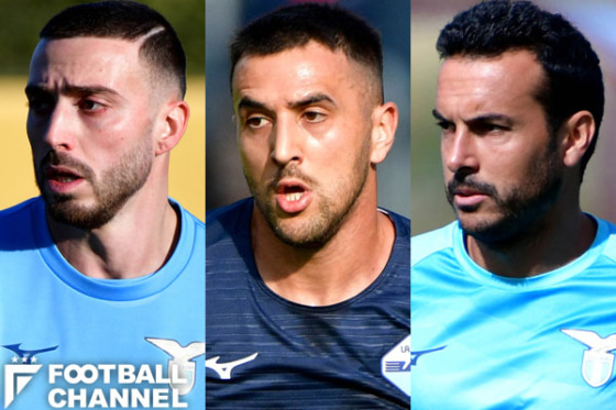 ラツィオのマリオ・ヒラ、マティアス・ベシーノ、ペドロ