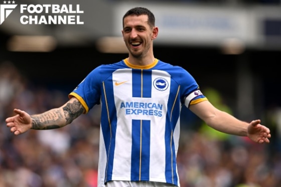 ブライトンのイングランド代表DFルイス・ダンク