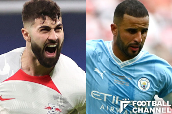 マンチェスター・シティのカイル・ウォーカーとルベン・ディアス