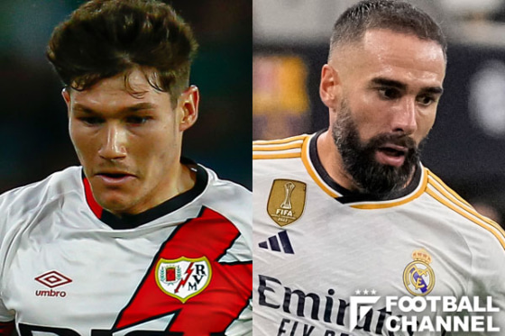 レアル・マドリードのダニエル・カルバハルとフラン・ガルシア