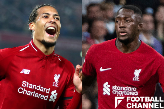 リバプールのファン・ダイクとイブラヒマ・コナテ