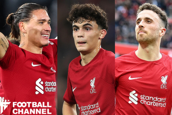 リバプールのヌニェス、ジョッタ、バイチェティッチ