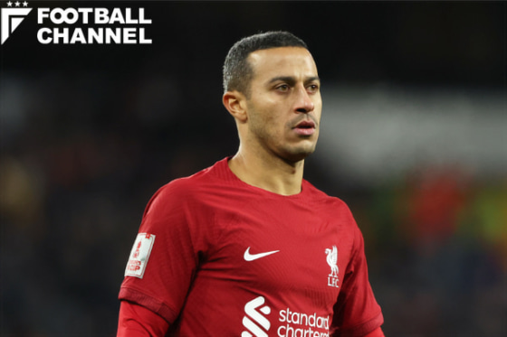 リバプールのチアゴ