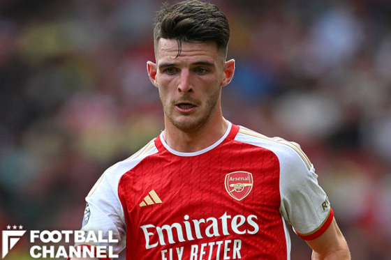 アーセナルのMFデクラン・ライス