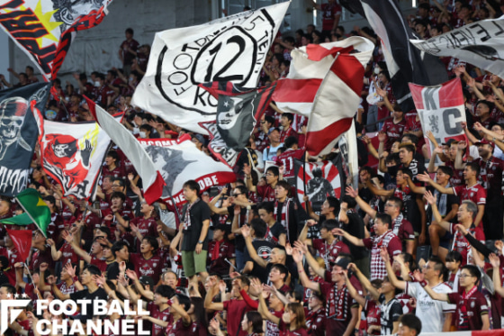 ノエビアスタジアム神戸で行われたJリーグ明治安田J1第24節