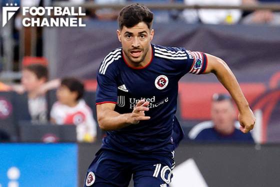 ニューイングランド・レボリューションに所属するカルレス・ヒル