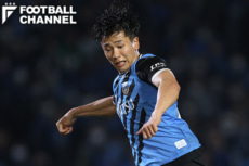 天皇杯準々決勝、アルビレックス新潟戦でゴールを決めた山田新