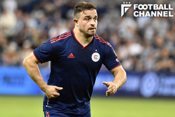 シカゴ・ファイアーFCに所属するジェルダン・シャキリ