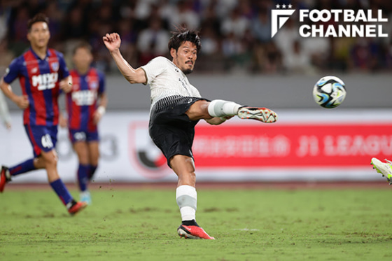 明治安田生命J1リーグ第25節、FC東京戦でゴールを決めた山口蛍