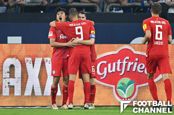 2.ブンデスリーガ（ドイツ2部）第4節、シャルケ戦でゴールを決めた町野修斗