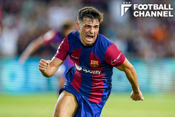 ラ・リーガ第2節、カディス戦で先制点を決めたペドリ