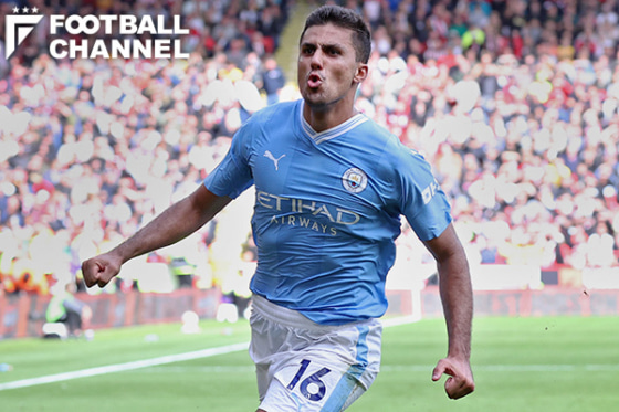 プレミアリーグ第3節、シェフィールド・ユナイテッド戦で決勝ゴールを決めたロドリ