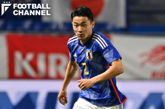 サッカー日本代表DF菅原由勢