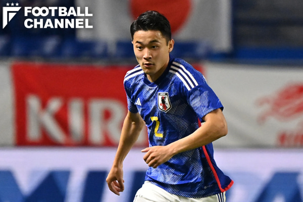 サッカー日本代表DF菅原由勢