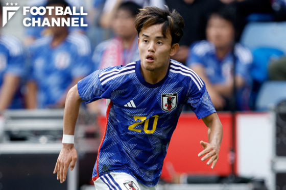 トルコ代表戦にフル出場したサッカー日本代表MF久保建英