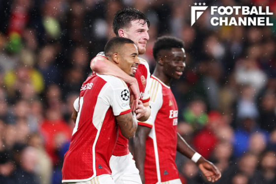 PSVに勝利したアーセナル