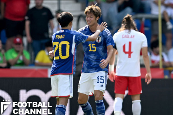 伊藤敦樹のゴールでサッカー日本代表がトルコ代表から先制