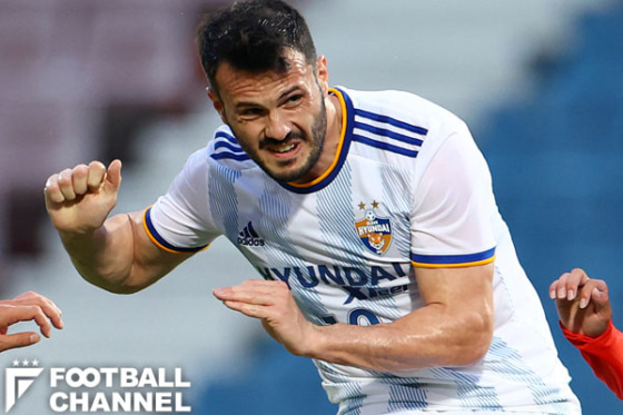 ACLに出場する蔚山現代のヴァレリ・カザイシュヴィリ