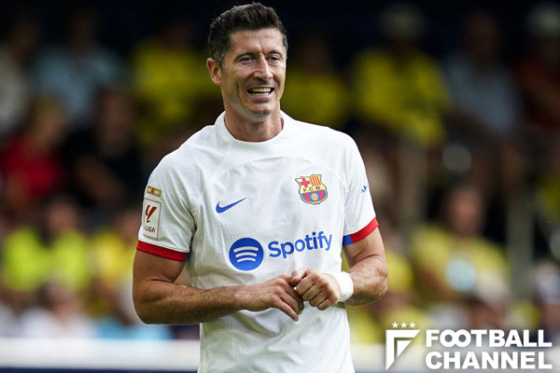 バルセロナに所属するロベルト・レヴァンドフスキ