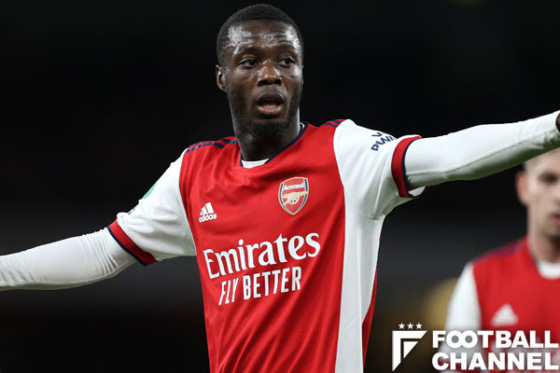 アーセナルを退団したニコラ・ペペ