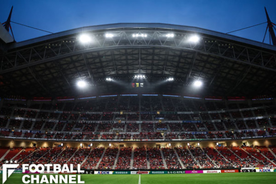 名古屋グランパスの豊田スタジアム