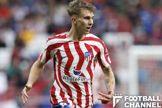 レアル・マドリードで育ったアトレティコ・マドリードのパブロ・バリオス