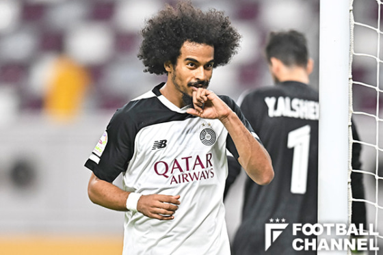 ゴールを喜ぶアル・サッド選手