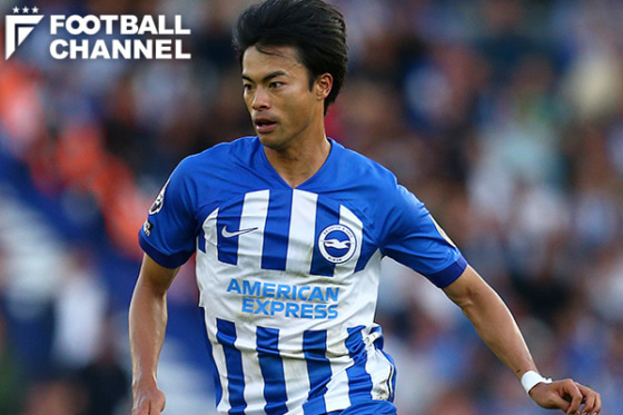 ブライトンに所属する三笘薫