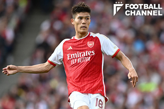 アーセナルに所属する冨安健洋