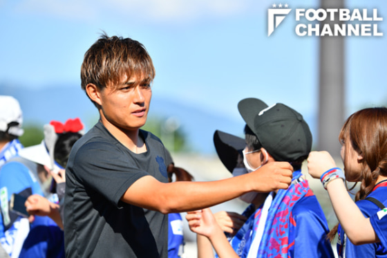 ヴァンフォーレ甲府時代の須貝英大1