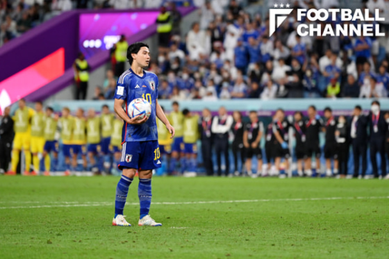 FIFAワールドカップに出場したサッカー日本代表MF南野拓実