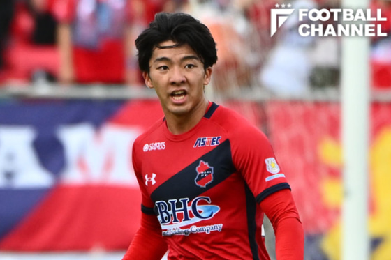 いわきFCに期限付き移籍している下田栄祐