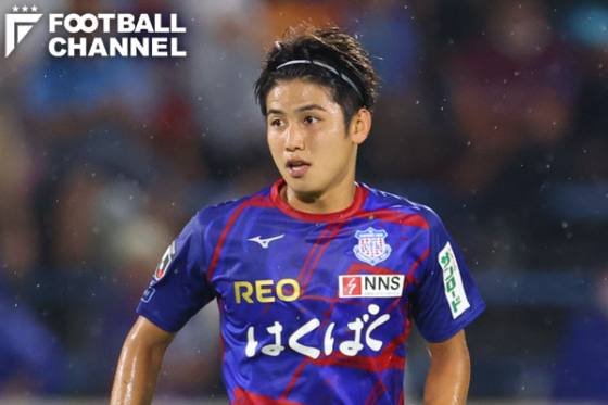 ヴァンフォーレ甲府に期限付き移籍している中村亮太朗